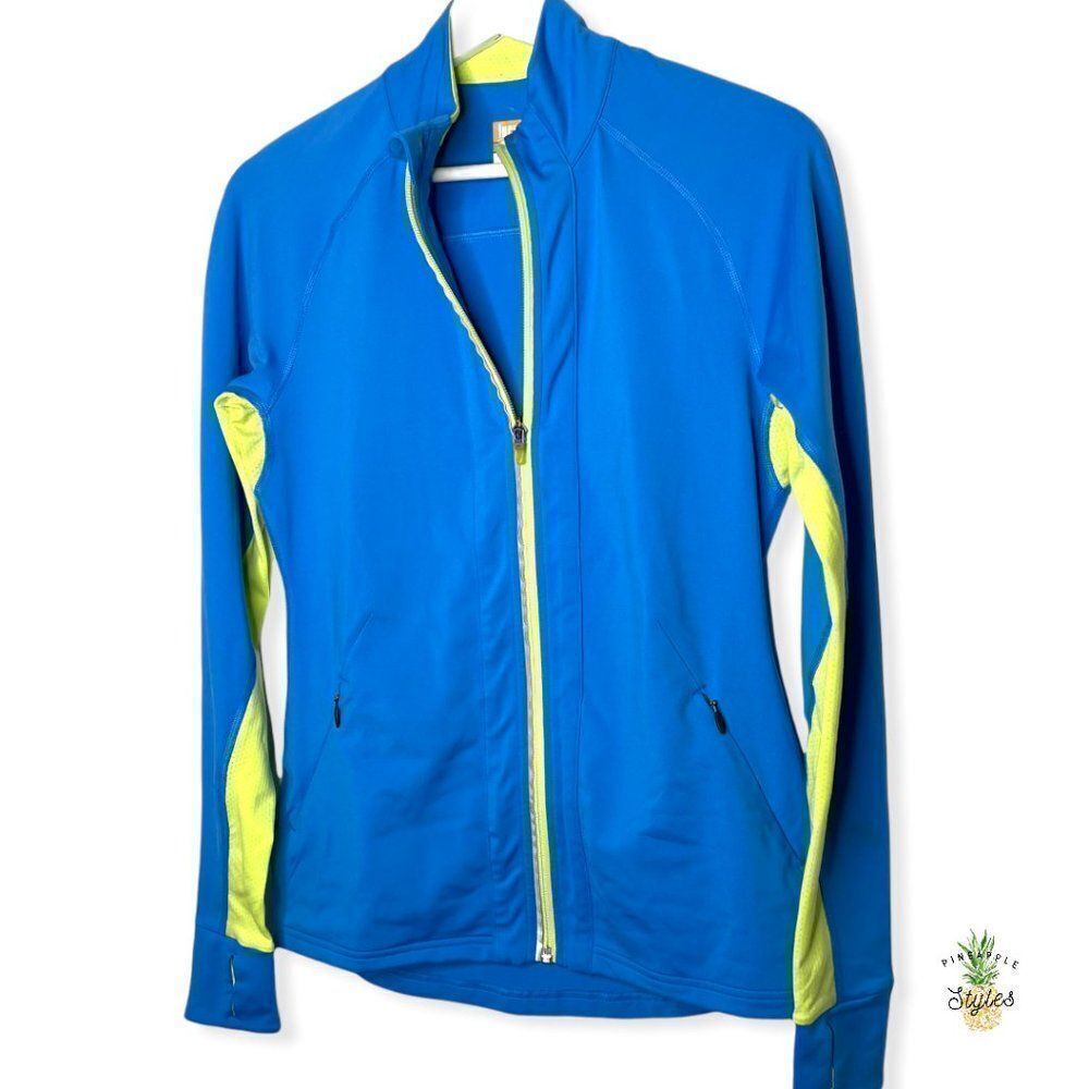 LUCY Blue Yellow Athletic Jacket  - Picture 3 of 9